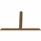 Ekena Millwork Portland Timber Gable Bracket, Western Red Cedar, 84"W x 53"H x 1 1/2"D x 5 1/2"F, 15/12 Pitch GBW084X53X0206POR00SWR - alternate 2